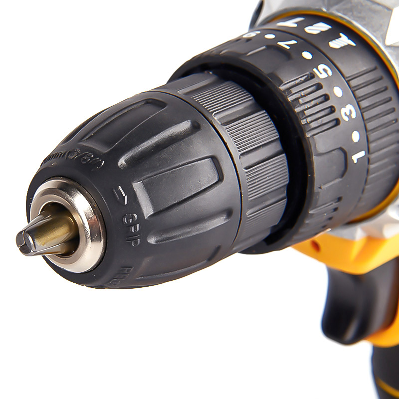 Dingwei low bruit stanley jaune lithium sans fil perceuse à main