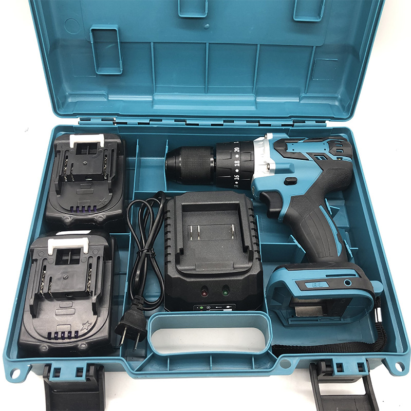 Dingwei perceuse à main sans fil de batterie au lithium rechargeable